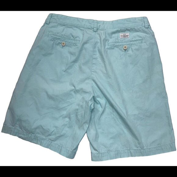 Vineyard Vines Short Men 34 Blue Chino Classic Preppy Luxury Designer - Picture 1 of 9